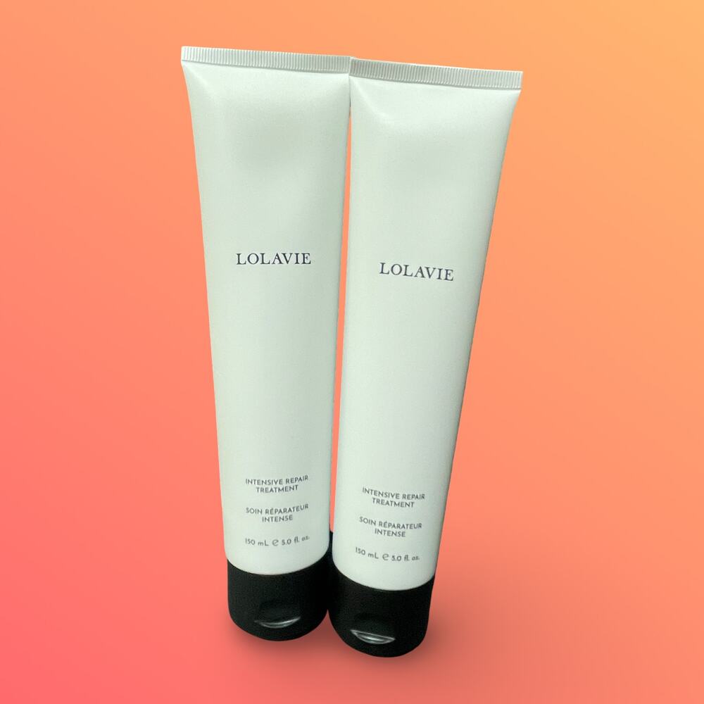LolaVie Intensive Repair Treatment 5oz 150ml Hair Bond Repair Mask New Lot of 2
